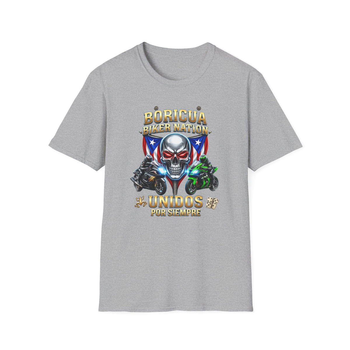 Boricua Biker Nation T-Shirt