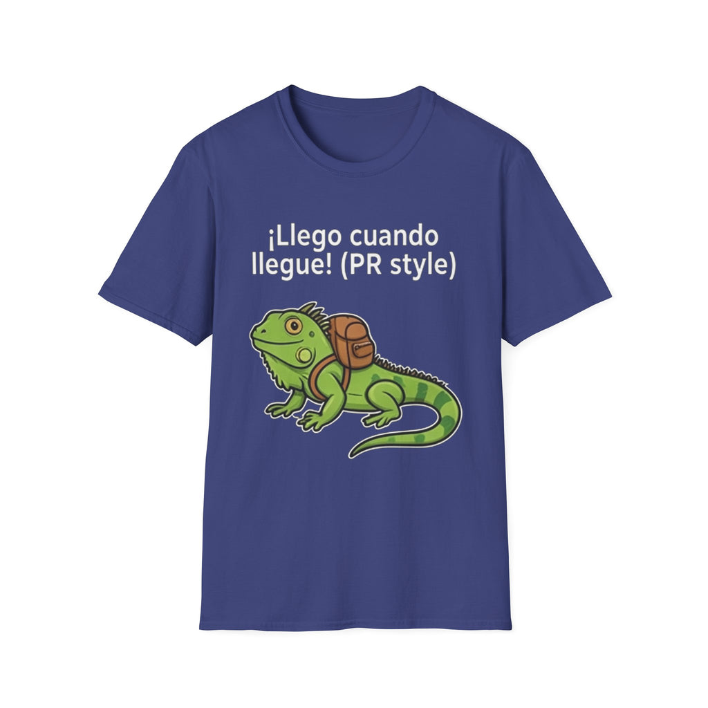 ¡Llego cuando llegue! (PR style) Iguana Graphic