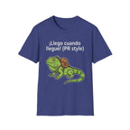 ¡Llego cuando llegue! (PR style) Iguana Graphic