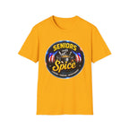 Seniors With Spice Funny Retirement/Grandparents Tee (Seniors With Spice)