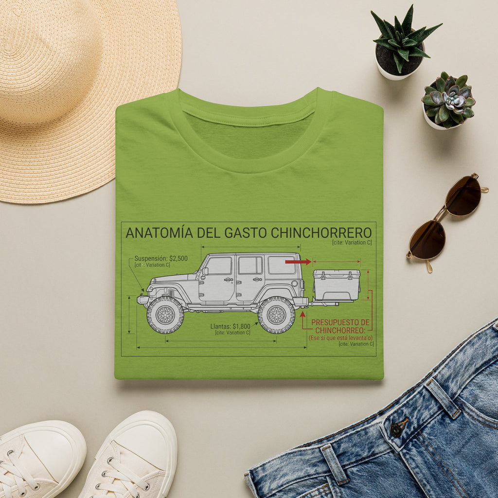 Anatomía del Gasto Chinchorrero  T-Shirt