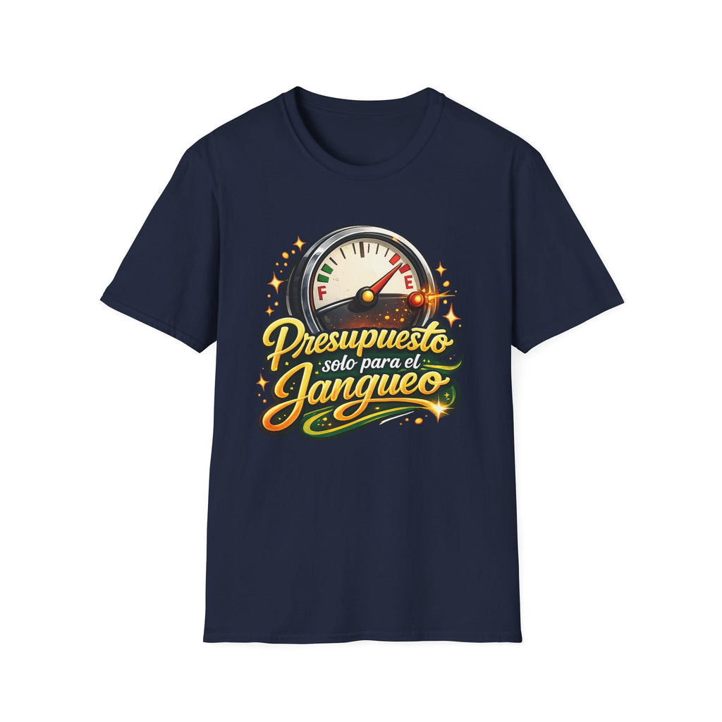 Presupuesto Shirt — 'Presupuesto' Gas Gauge Graphic Tee