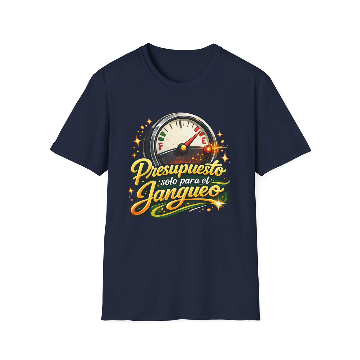 Presupuesto Shirt — 'Presupuesto' Gas Gauge Graphic Tee