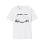 Puerto Rico Map  Motorcycle & 4x4 T-Shirt