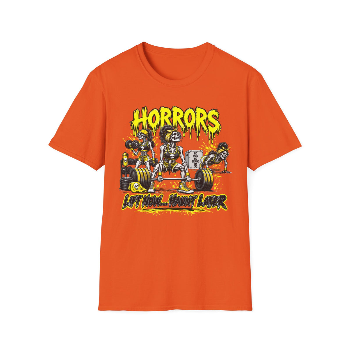 Horrors Deadlift Monster T-Shirt