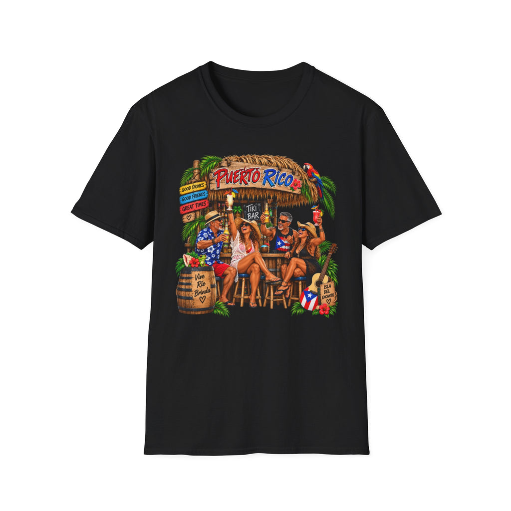 Puerto Rico Tiki Bar T-Shirt