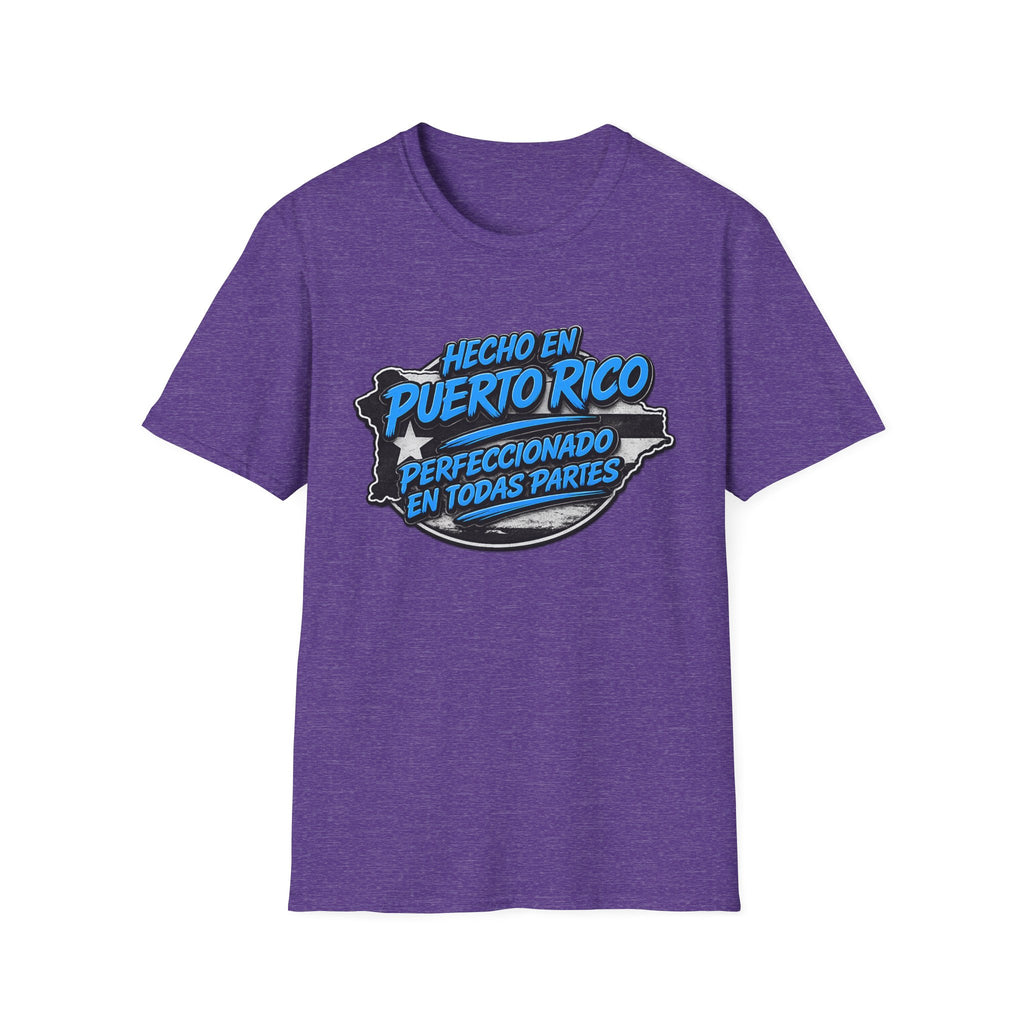 Puerto Rico Tee — "Hecho en Puerto Rico, Perfeccionado en Todas Partes" Graphic T-Shirt