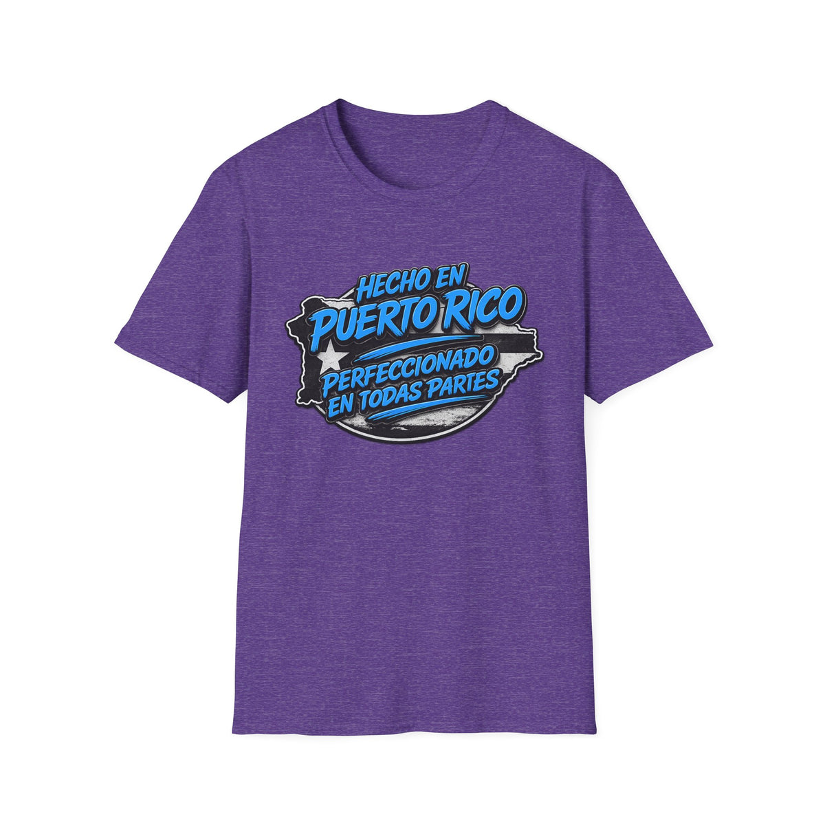 Puerto Rico Tee — "Hecho en Puerto Rico, Perfeccionado en Todas Partes" Graphic T-Shirt