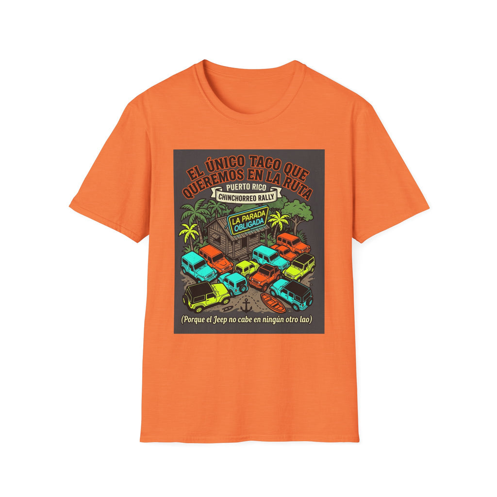 El Único Taco Que Queremos en la Ruta T-Shirt | Puerto Rico Chinchorrero Rally Design