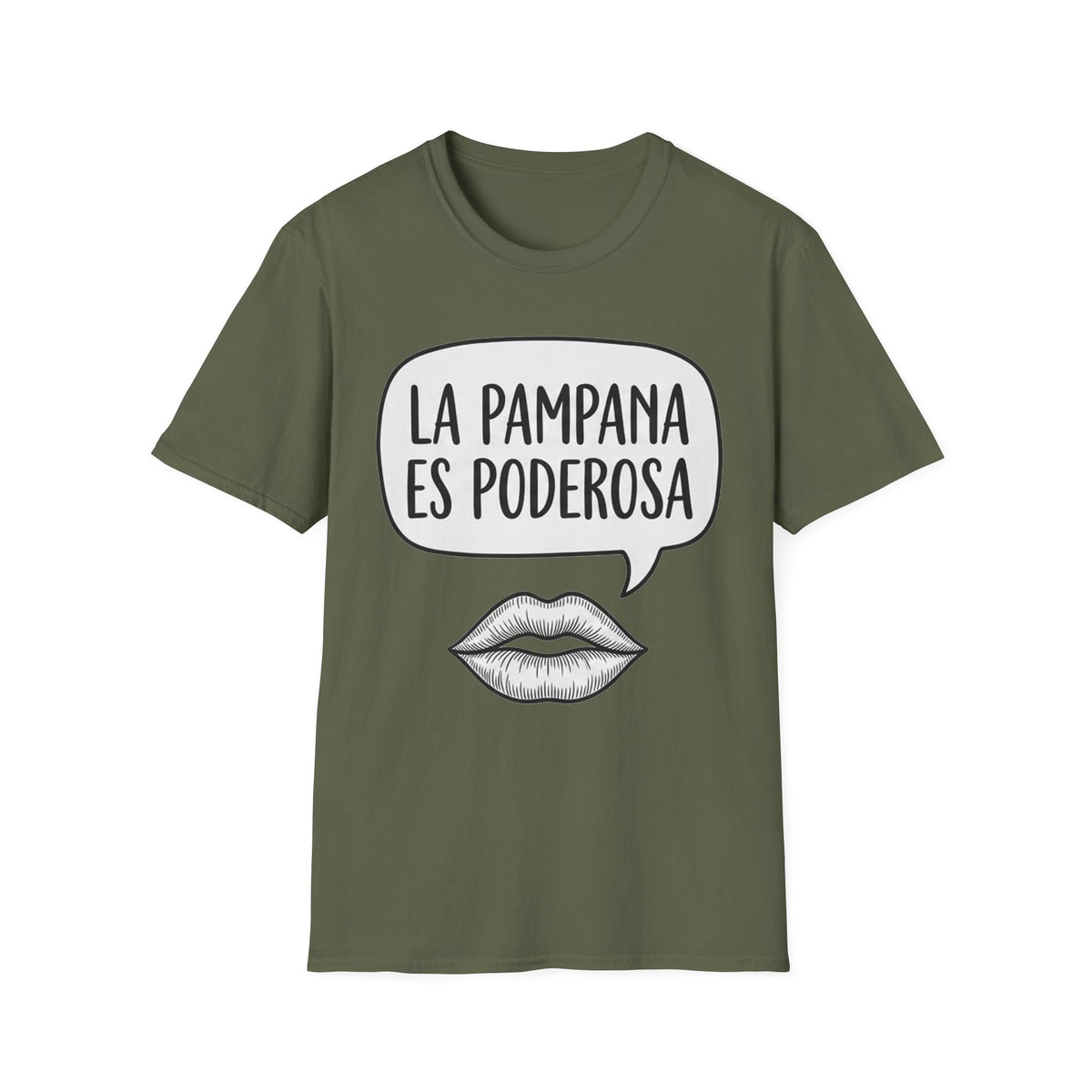 La Pampana Es Poderosa Spanish Slogan Graphic T-Shirt
