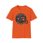 Riding On Fire Motorcycle T‑Shirt