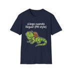 ¡Llego cuando llegue! (PR style) Iguana Graphic