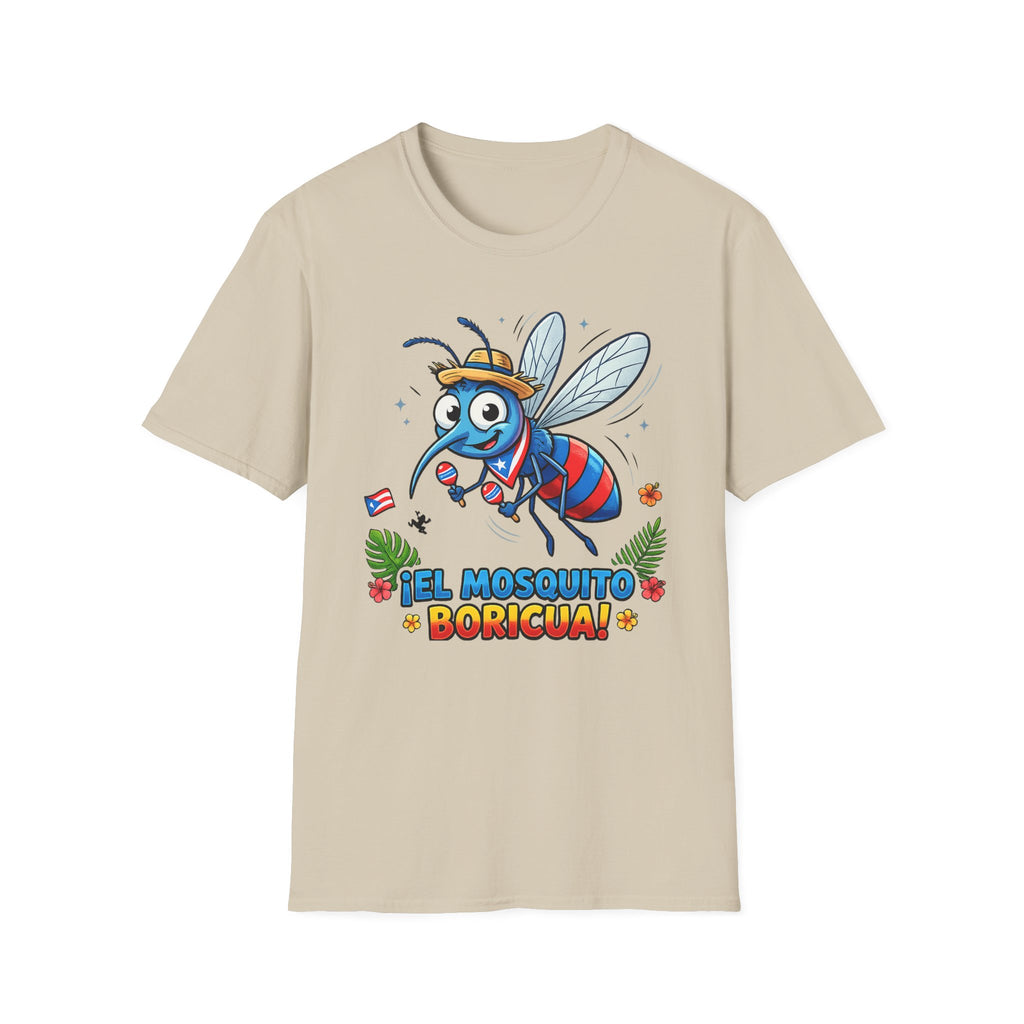 Mosquito Boricua T-Shirt — Cute Patriotic Puerto Rico Insect Tee