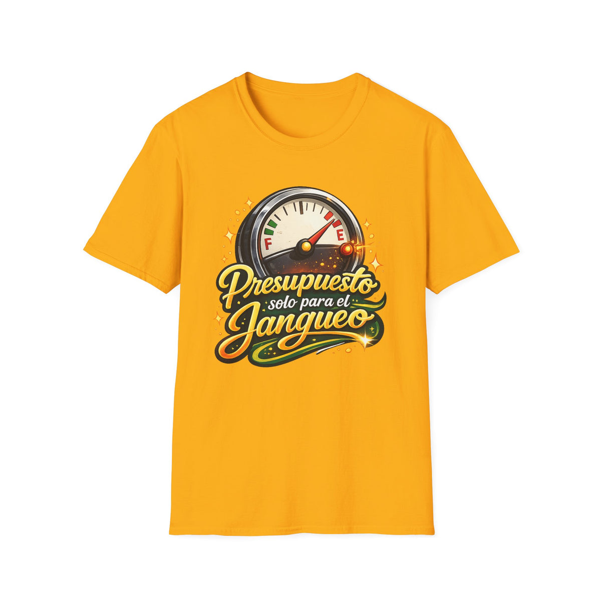 Presupuesto Shirt — 'Presupuesto' Gas Gauge Graphic Tee
