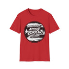Advertencia Actitud Boricua T-Shirt | Puerto Rican Pride, Retro Badge Design