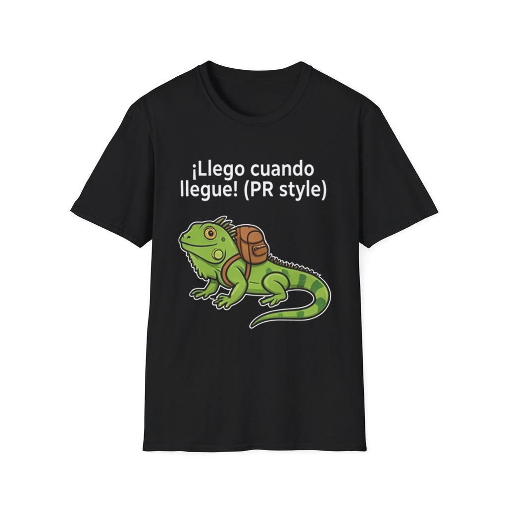 ¡Llego cuando llegue! (PR style) Iguana Graphic