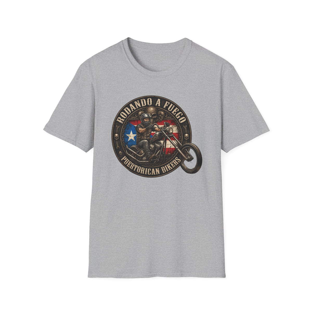 Rodando a Fuego Motorcycle T‑Shirt