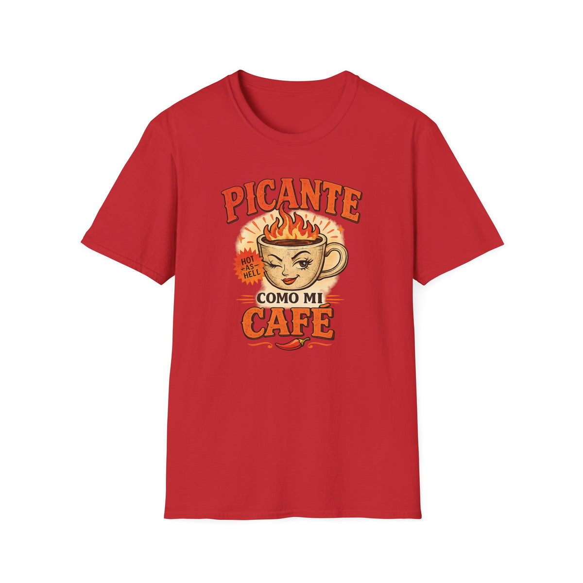 'Picante Como Mi Café' T-Shirt