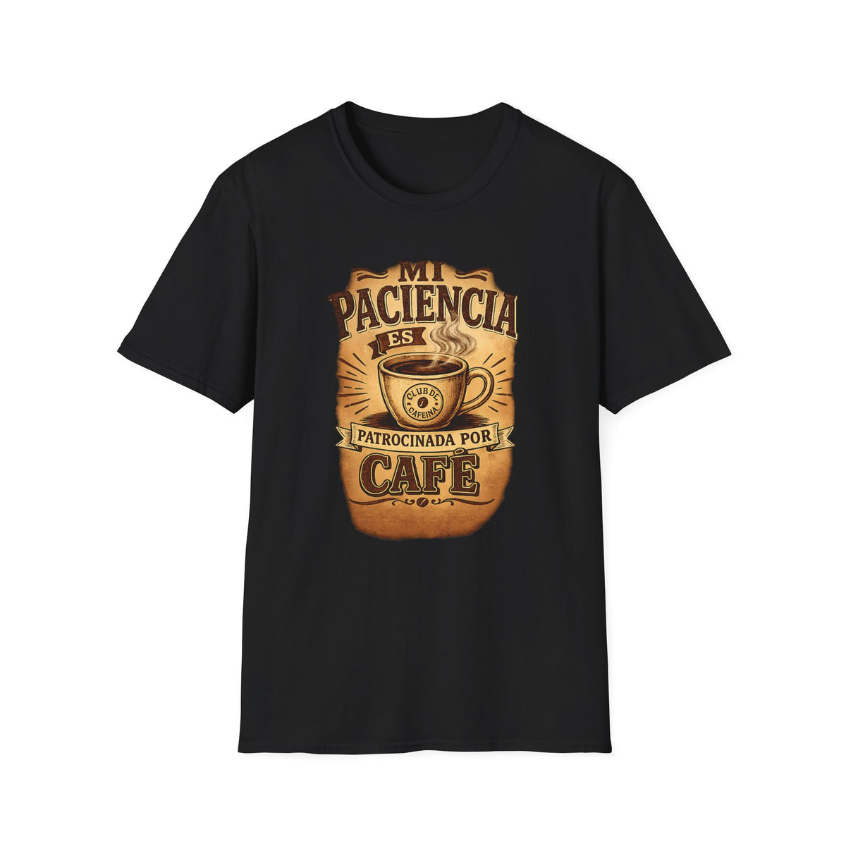 Mi Paciencia Es Patrocinada Por Café T-Shirt