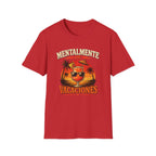 T-Shirt — "Mentalmente de Vacaciones" Tropical Sunset Graphic Tee