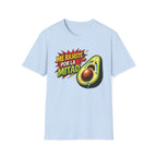 Me Rajaste Por La Mitad Avocado T-Shirt — Funny Spanish Heartbreak Graphic Tee
