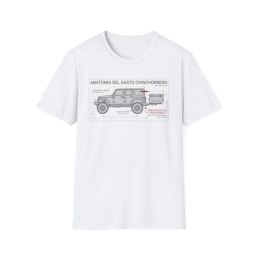 Anatomía del Gasto Chinchorrero  T-Shirt
