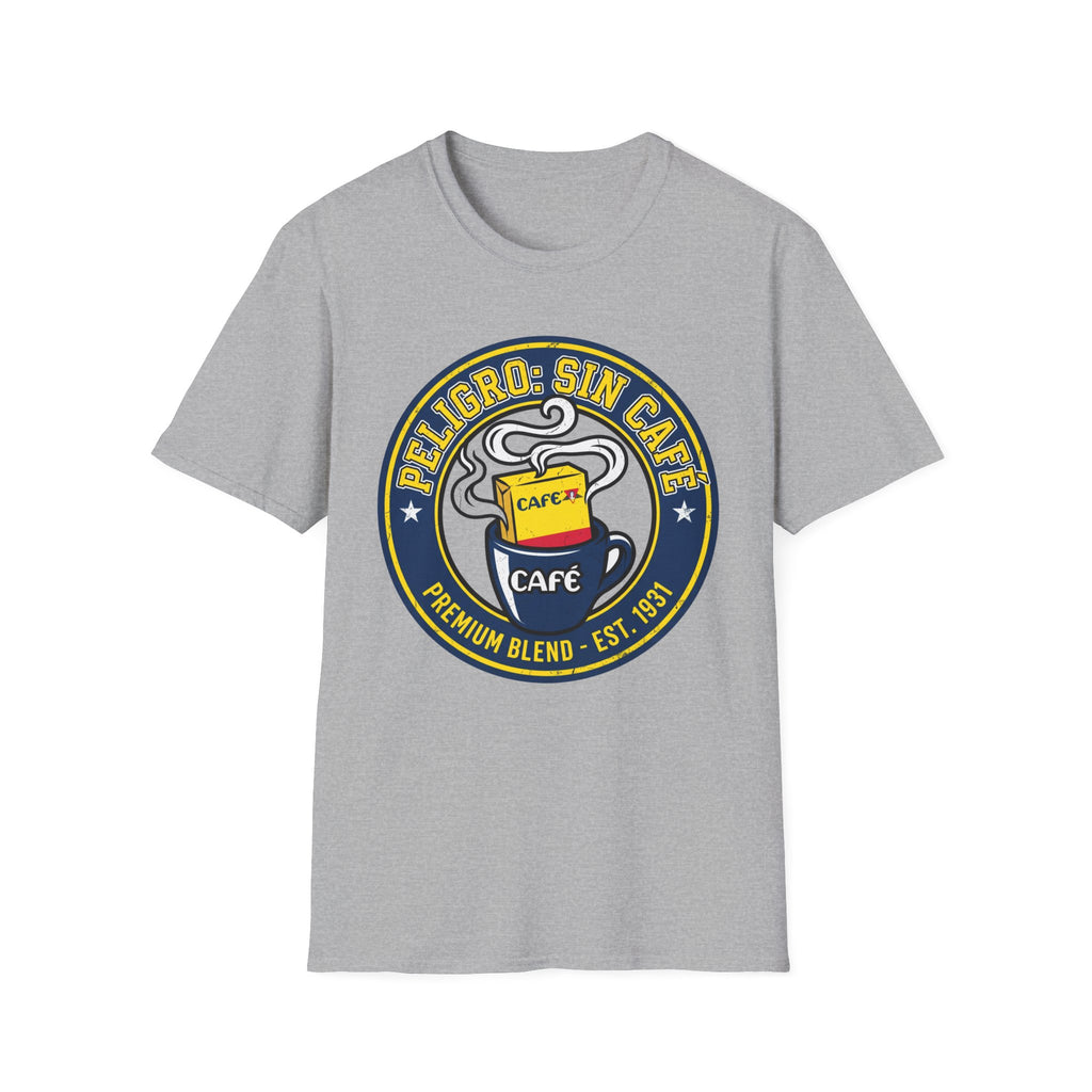Peligro: Sin Cafe T-Shirt