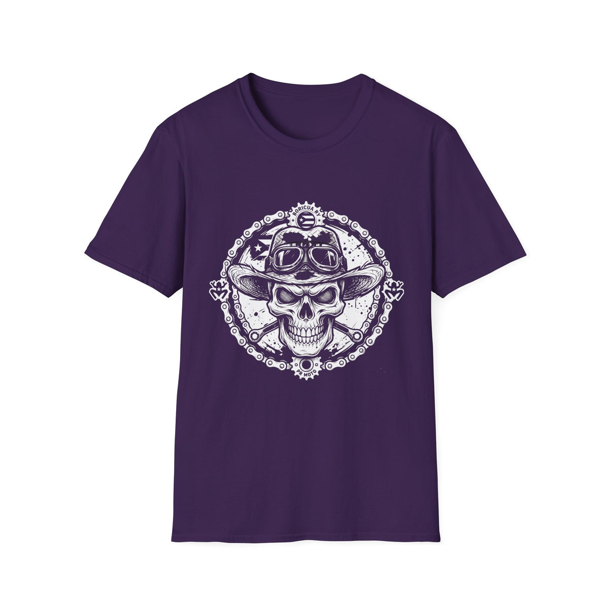 Skull Biker With Hat