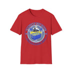 Capitán Sin Bote Retro Tropical Captain Design T-Shirt
