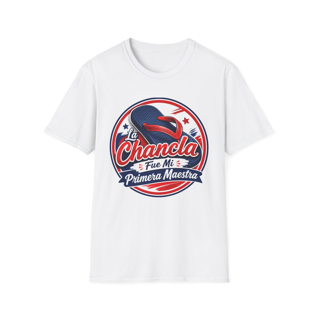 La Chancla graphic T-Shirt | Spanish Humor, Flip Flop Illustration