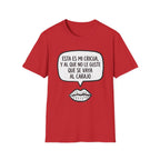 "Esta es mi cricua, y al que no le guste que se vaya al carajo" (Spanish Sassy Graphic) T-Shirt —