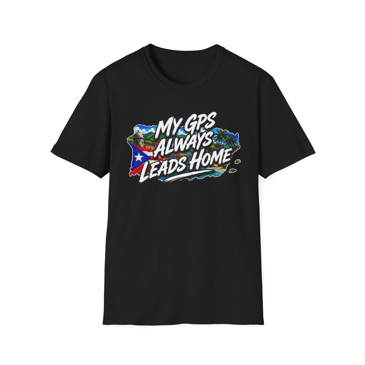 "My GPS Always Leads Home" T-Shirt