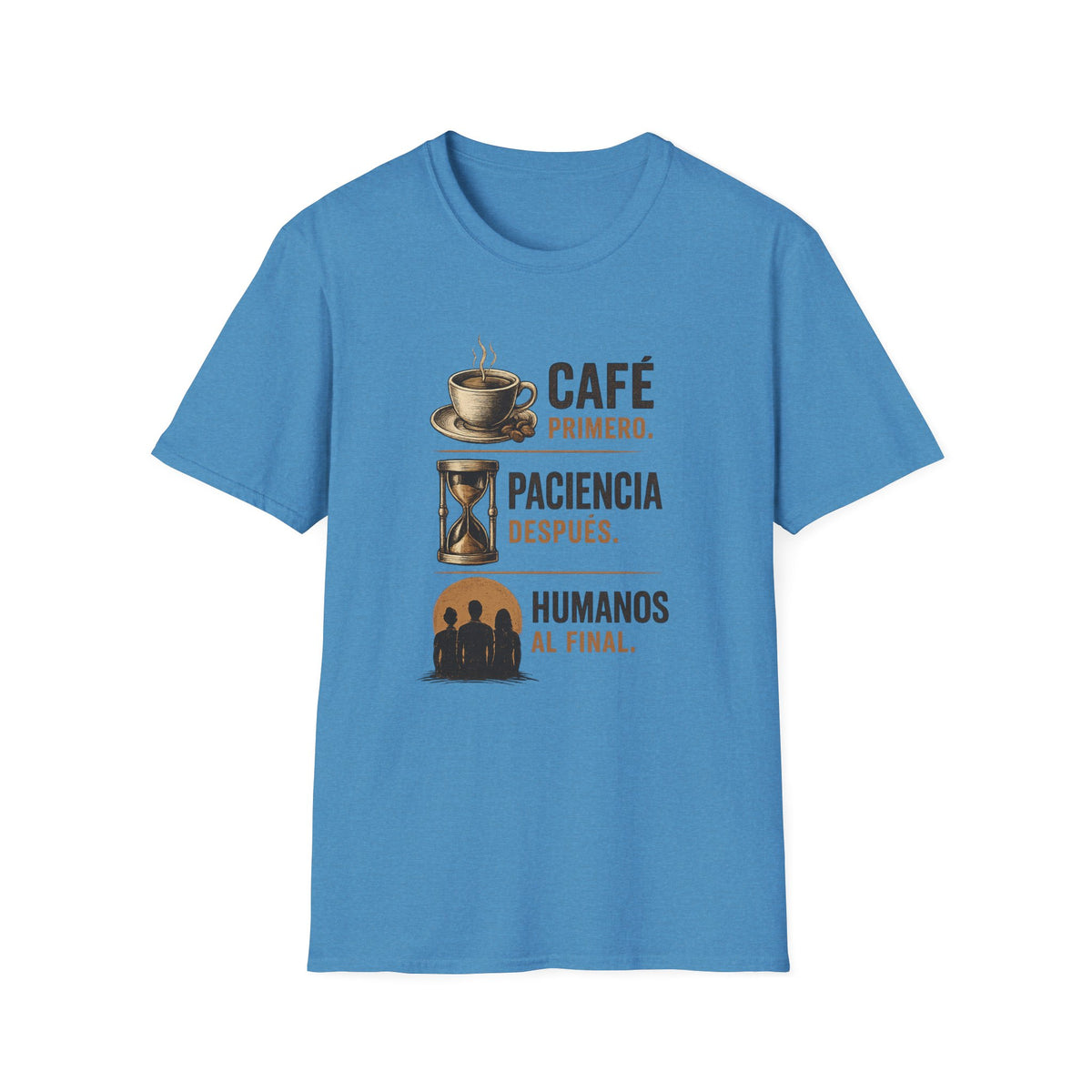 Anclao y Fronteando Anchor Tee | Anchor and Palm Tree Graphic T-Shirt