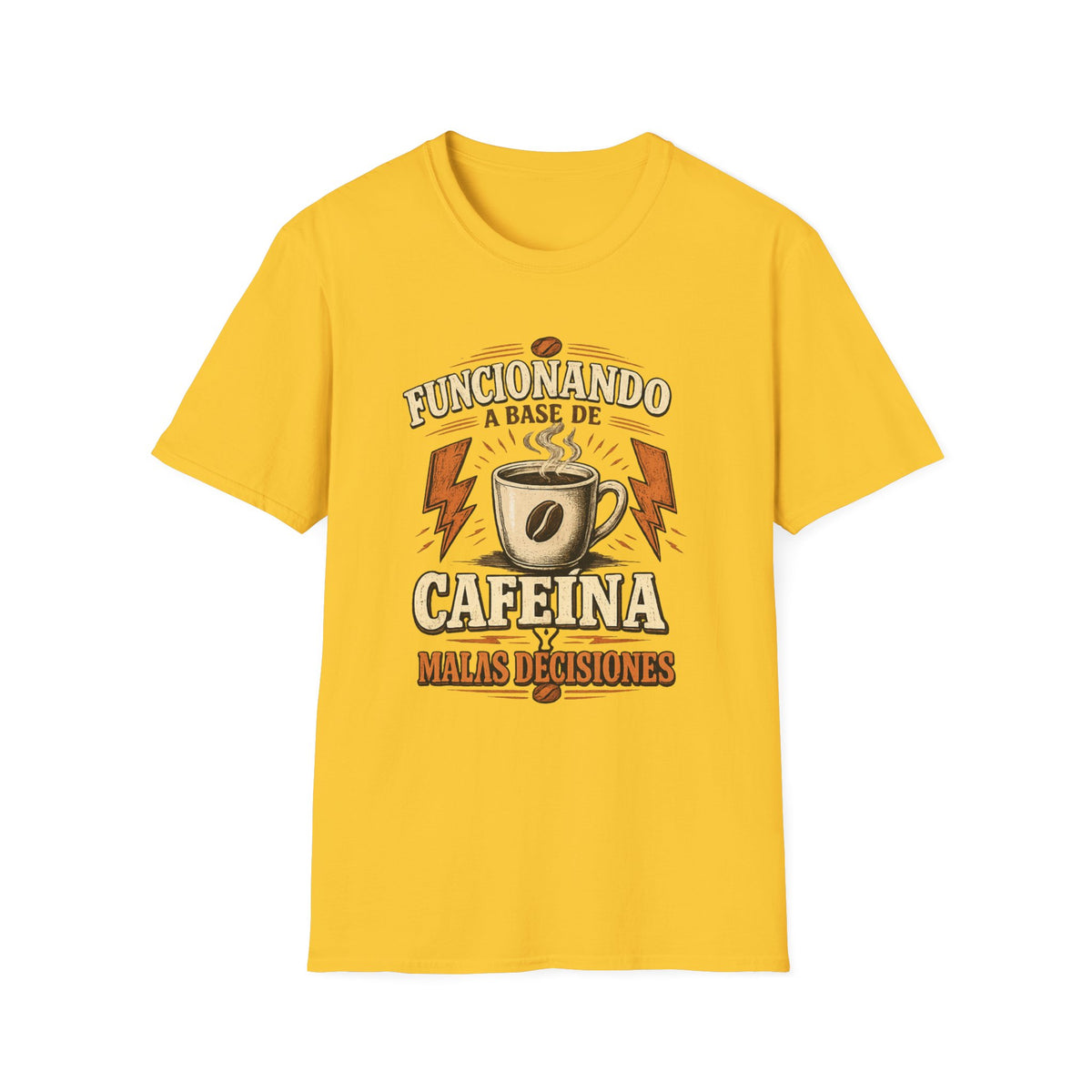 "Funcionando a Base de Cafeína" T-Shirt