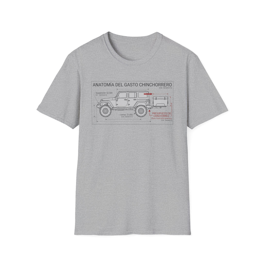 Anatomía del Gasto Chinchorrero  T-Shirt