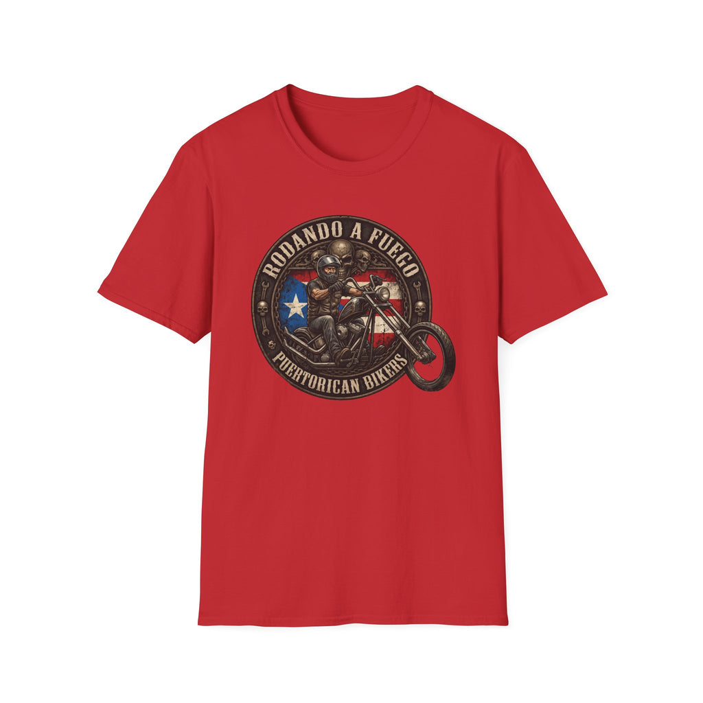 Rodando a Fuego Motorcycle T‑Shirt