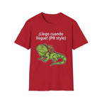 ¡Llego cuando llegue! (PR style) Iguana Graphic