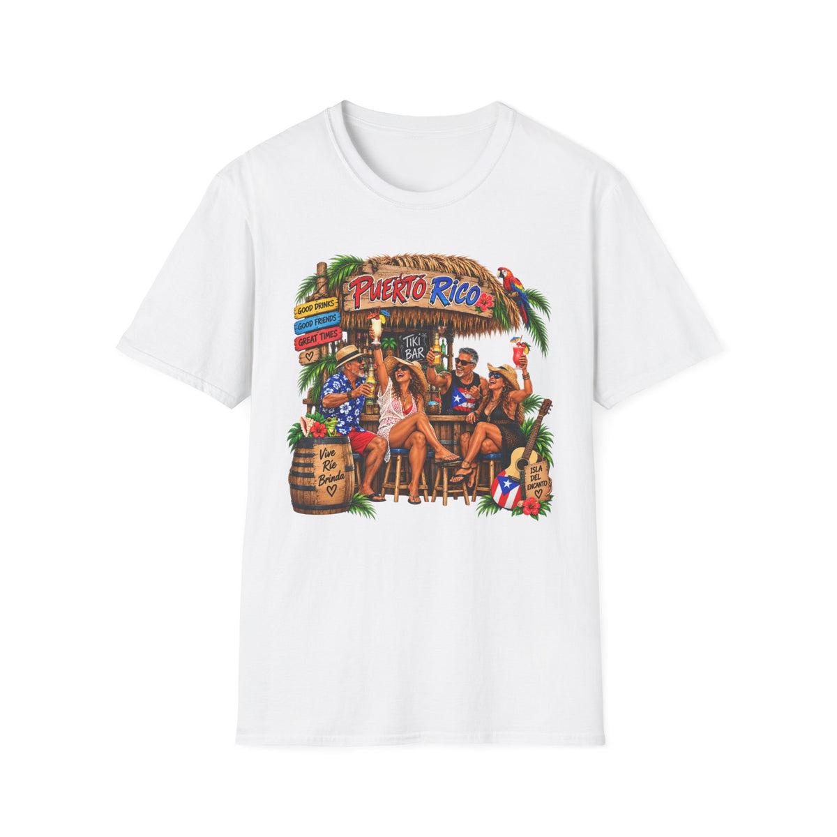 Puerto Rico Tiki Bar T-Shirt