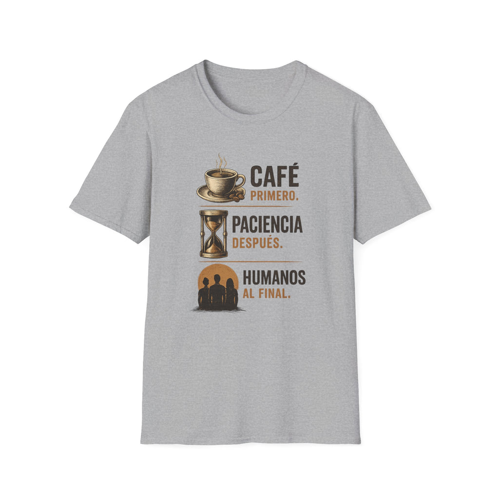 Anclao y Fronteando Anchor Tee | Anchor and Palm Tree Graphic T-Shirt