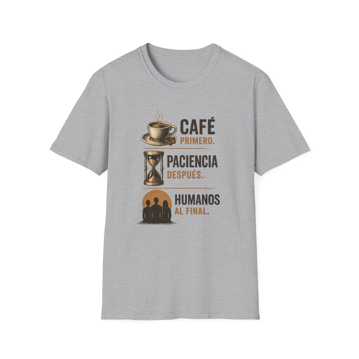 Anclao y Fronteando Anchor Tee | Anchor and Palm Tree Graphic T-Shirt