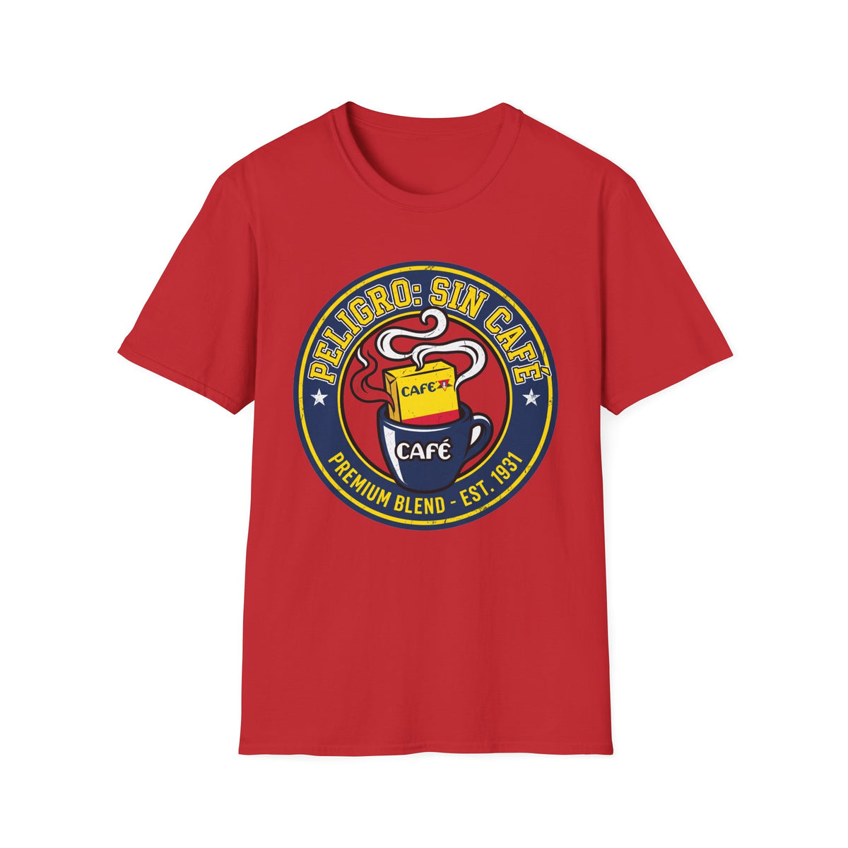 Peligro: Sin Cafe T-Shirt