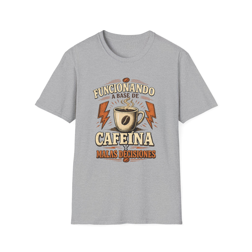"Funcionando a Base de Cafeína" T-Shirt