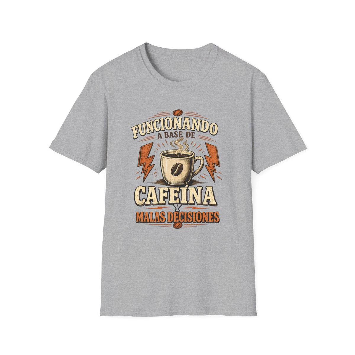 "Funcionando a Base de Cafeína" T-Shirt