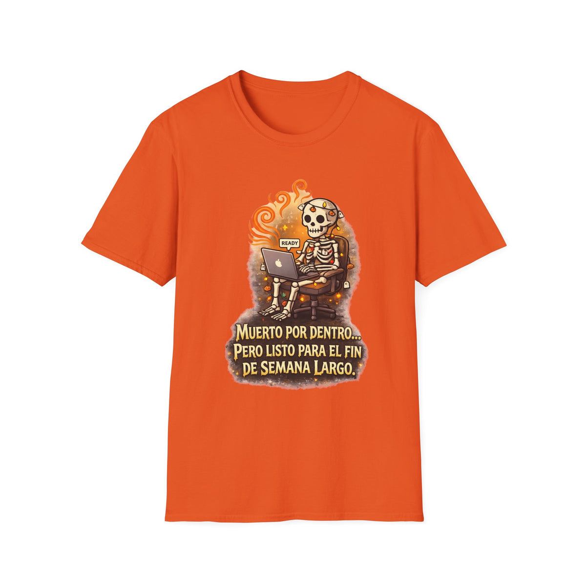 Skeleton Muerto Por Dentro T‑Shirt