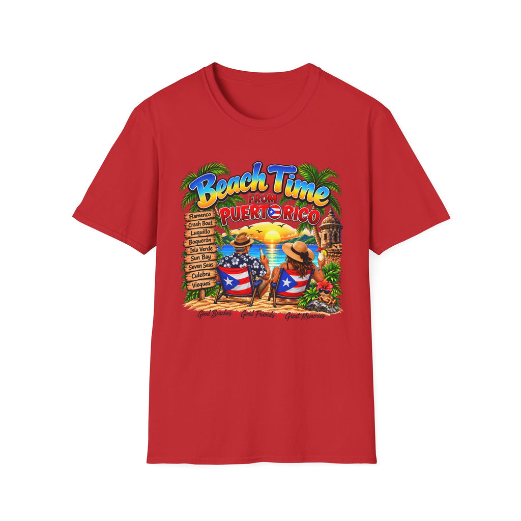 Beach Time from Puerto Rico T-Shirt