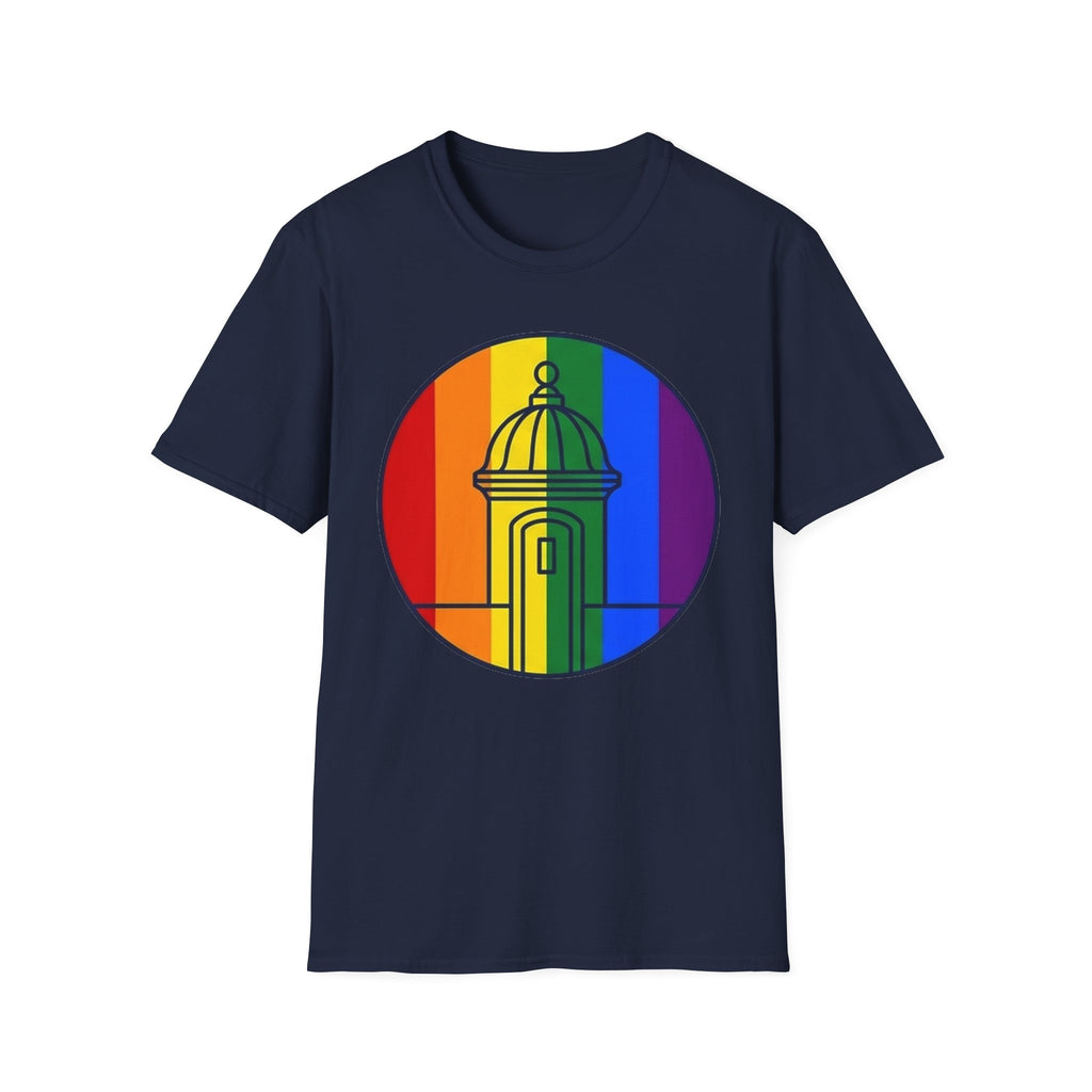 Rainbow Lighthouse T-Shirt — Pride Flag Lighthouse Graphic Tee