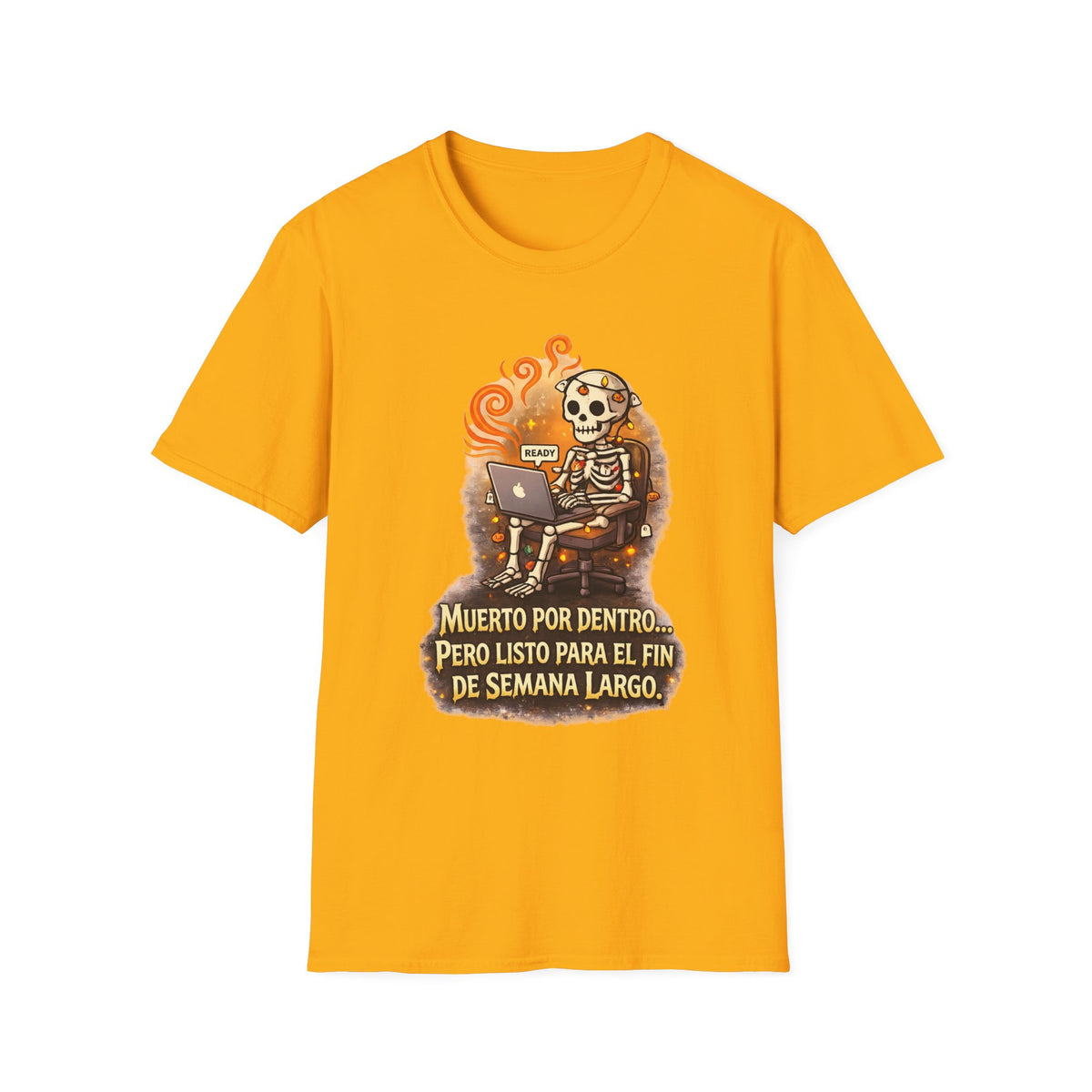 Skeleton Muerto Por Dentro T‑Shirt