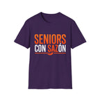 Seniors Con Sazón Orange T-Shirt