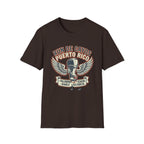 Run de Cayos Puerto Rico T-Shirt | Vintage Motorcycle Helmet Wings