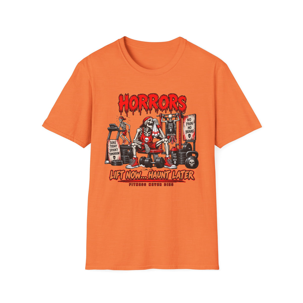 No Pain No Brain Gym T-Shirt